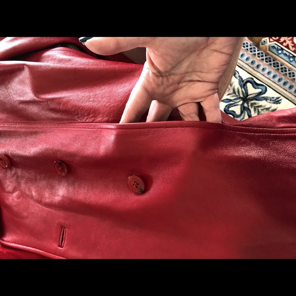 Ellen Tracy Vintage Leather Jacket size small - Picture 6 of 14